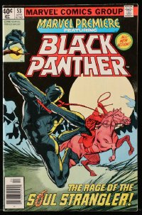 9m257 BLACK PANTHER #53 comic book April 1980 The Rage of the Soul Strangler, The Ending in Anger!
