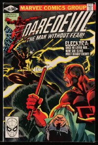 9m291 DAREDEVIL #168 comic book January 1981 The Man Without Fear, first appearance of Elektra!