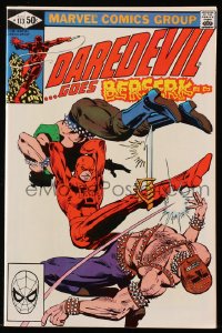 9m296 DAREDEVIL #173 comic book August 1981 The Man Without Fear, he goes berserk!