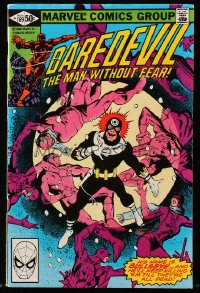 9m292 DAREDEVIL #169 comic book March 1981 The Man Without Fear, Bullseye keeps killing them all!