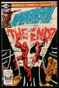 9m298 DAREDEVIL #175 comic book October 1981 The Man Without Fear, Elektra, The End?