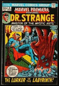 9m328 DR. STRANGE #5 comic book November 1972 Master of the Mystic Arts, Lurker in the Labyrinth!