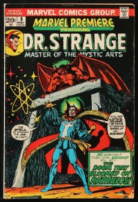 9m331 DR. STRANGE #8 comic book May 1973 Master of the Mystic Arts, Doom That Bloomed on Kathulos!
