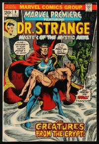 9m332 DR. STRANGE #9 comic book July 1973 Master of the Mystic Arts, Creatures From the Crypt!