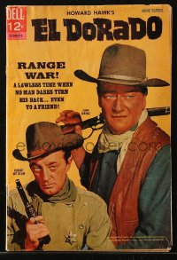 9m334 EL DORADO movie classic comic book 1967 John Wayne, Robert Mitchum, directed by Howard Hawks!