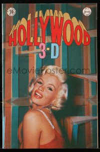 9m360 HOLLYWOOD 3-D #7 comic book August 1987 Jayne Mansfield, includes the original 3-D glasses!