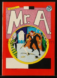 9m386 MR. A #2 comic book 1975 Steve Ditko's objectivist hero by Joe Brancatelli!