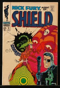 9m401 NICK FURY #5 comic book October 1968 Agent of S.H.I.E.L.D., Whatever Happened to Scorpio!