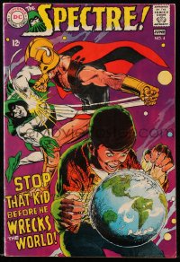 9m411 SPECTRE #4 comic book June 1968 Stop That Kid Before He Wrecks the World!