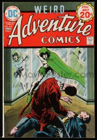 9m234 ADVENTURE COMICS #434 comic book August 1974 The Nightmare Dummies ...and The Spectre!