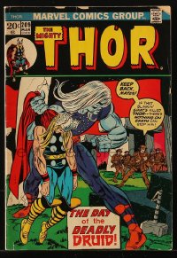 9m427 THOR #209 comic book March 1973 Marvel Comics, The Day of the Deadly Druid!