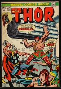 9m438 THOR #221 comic book March 1974 Marvel Comics, thou hast dared to challenge Hercules!