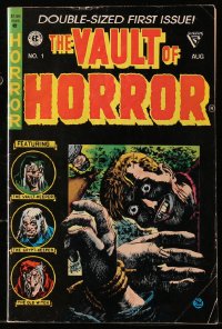 9m445 VAULT OF HORROR #1 comic book August 1990 Gladstone REPRINT, double-sized first issue!