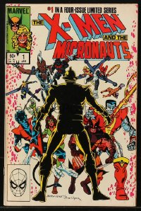 9m457 X-MEN & THE MICRONAUTS #1 comic book January 1984 first in a four-issue limited series!