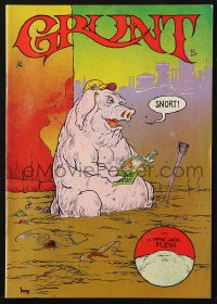9m080 GRUNT #2 underground comix 1973 post apocalyptic comic with Jumpin' Jack Flesh!