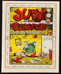 9m082 JUDY TUNAFISH #1 underground comix 1973 great art by George Hansen, first issue!