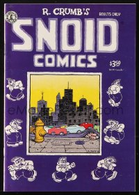 9m088 ROBERT CRUMB underground comix R1998 the only issue of his Snoid Comics!