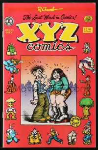 9m087 ROBERT CRUMB underground comix R1998 his XYZ Comics, The Last Word in Comics!