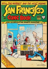 9m091 SAN FRANCISCO COMIC BOOK #4 underground comix 1973 cover by Willy Murphy, Osborne, Hayes