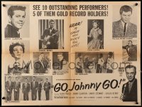 9m152 GO JOHNNY GO herald 1959 Chuck Berry, Alan Freed, great images of rock 'n' roll stars, rare!