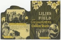 9m180 LILIES OF THE FIELD die-cut herald 1924 cheating wife Corinne Griffith becomes a model!
