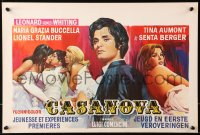 9p355 CASANOVA Belgian 1969 Grazia Buccella, art of sexy women & Leonard Whiting in title role!