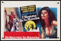 9p385 MAN OF LA MANCHA Belgian 1972 Peter O'Toole, Sophia Loren, story of Don Quixote!