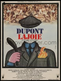 9p445 COMMON MAN French 23x30 1977 Yves Boisset's Dupont Lajoie, Rene Ferracci art!