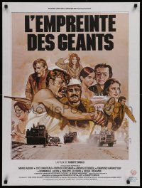 9p462 IMPRINT OF GIANTS French 24x32 1982 L'empreinte des geants, Zoe Chauveau, Michel Landi art!