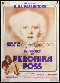 9p526 VERONIKA VOSS French 16x22 1982 Rainer Werner Fassbinder, Rosel Zech in the title role!