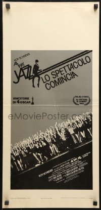 9p652 ALL THAT JAZZ Italian locandina 1980 Roy Scheider & Jessica Lange star in Bob Fosse musical!