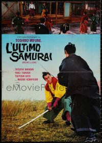 9p790 REBELLION Italian 26x37 pbusta 1967 Masaki Kobayashi, Samurai Toshiro Mifune!