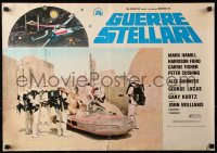9p807 STAR WARS Italian 19x27 pbusta 1977 George Lucas classic, different images and artwork!