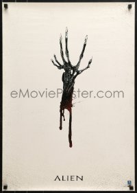 9p834 ALIEN 20x29 Japanese commercial poster 2010 different artwork of hand dripping red blood!