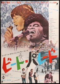 9p961 TAMI SHOW Japanese 1966 The Supremes, James Brown, Rolling Stones, Beach Boys, ultra-rare!