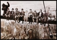 9r282 HOLLYWOOD LEGENDS 15x21 commercial poster 1990s sitting on girder!