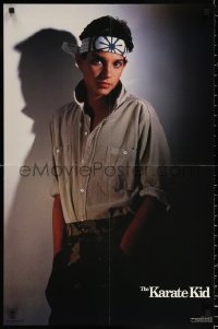 9r285 KARATE KID 21x32 commercial poster 1984 cool image of Ralph Macchio, martial arts classic!