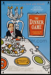 9r578 DINNER GAME int'l 1sh 1998 Francis Veber's Le Diner de cons, Thierry Lhermitte!