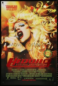9r648 HEDWIG & THE ANGRY INCH foil DS 1sh 2001 transsexual punk rocker James Cameron Mitchell
