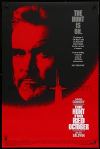9r663 HUNT FOR RED OCTOBER 1sh 1990 Russian military submarine captain Sean Connery!