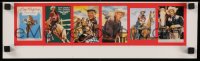 9r003 ROY ROGERS group of two 2-sided uncut trading cards 1982 King of the Cowboys, different!