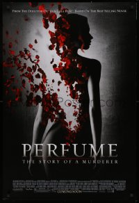 9r803 PERFUME: THE STORY OF A MURDERER advance DS 1sh 2007 Rickman, Rachel Hurd-Wood, cool image!