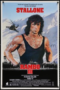 9r831 RAMBO III 1sh 1988 Sylvester Stallone returns as John Rambo, this time is for his friend!
