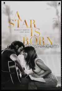 9r902 STAR IS BORN teaser DS 1sh 2018 Bradley Cooper stars and directs, romantic image w/Lady Gaga!