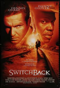 9r922 SWITCHBACK 1sh 1997 Dennis Quaid, Glover is tracking the killer, but he's setting the trap!