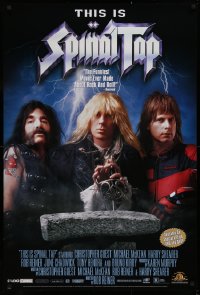 9r187 THIS IS SPINAL TAP 27x40 video poster R2000 Rob Reiner heavy metal rock & roll cult classic!