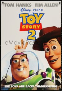 9r947 TOY STORY 2 advance DS 1sh 1999 Woody, Buzz Lightyear, Disney and Pixar animated sequel!