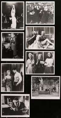 9s263 LOT OF 8 MARILYN MONROE 20TH CENTURY FOX REPRO 8X10 STILLS 1980s wonderful movie scenes!