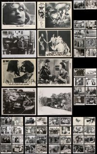 9s300 LOT OF 89 8X10 STILLS 1960s-1970s great scenes from a variety of different movies!