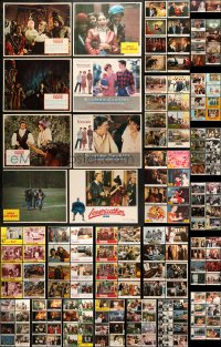 9s156 LOT OF 234 LOBBY CARDS 1970s-1980s incomplete sets from a variety of different movies!